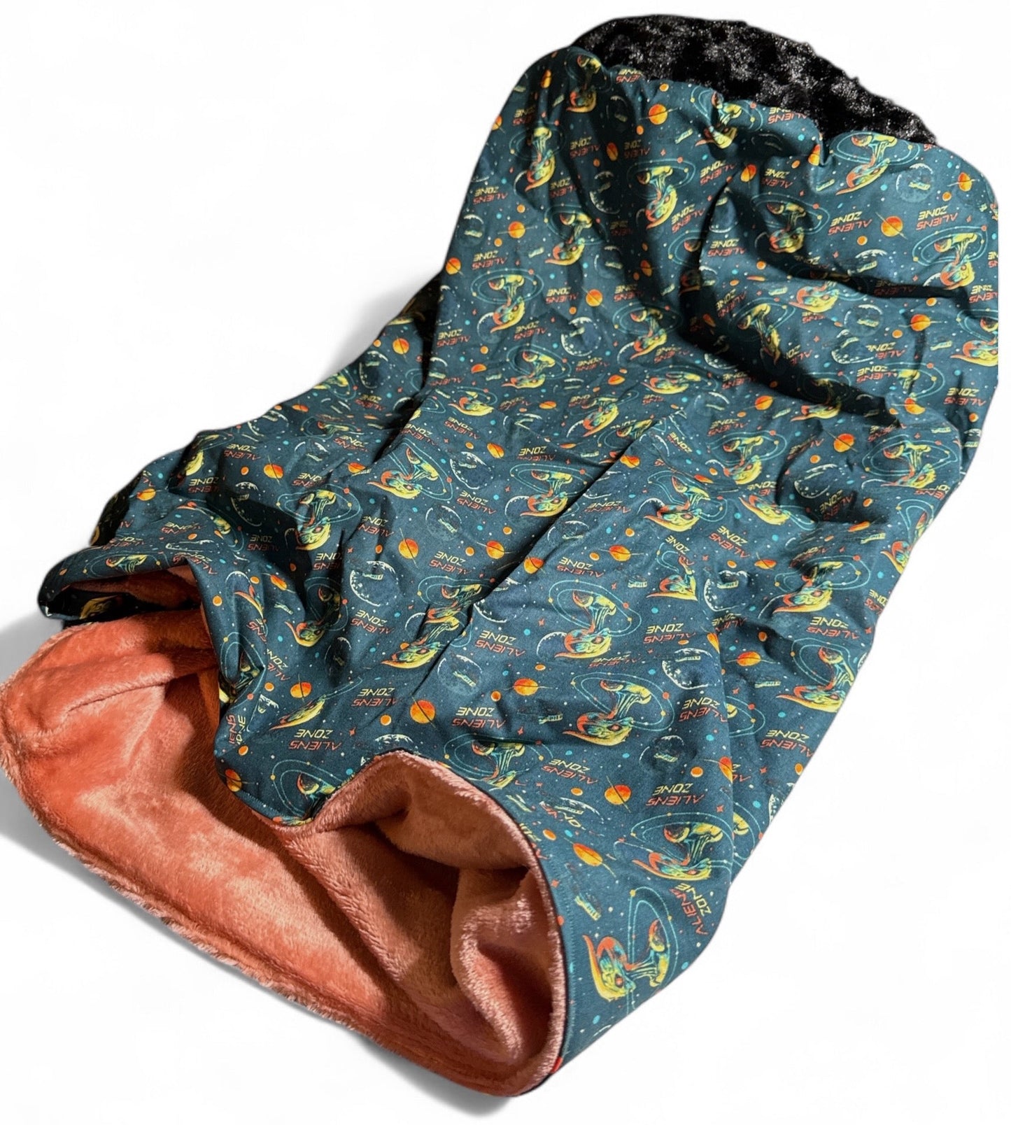 Aliens Zone Snuggle Sack Bed
