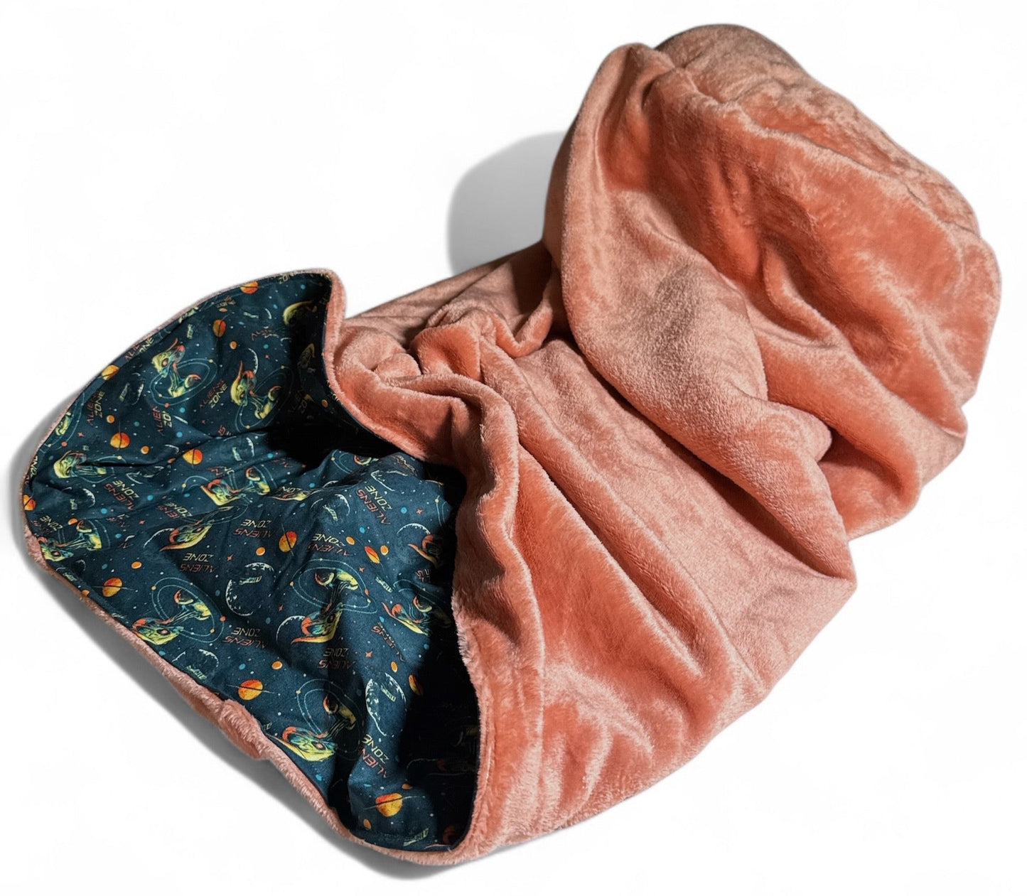 Aliens Zone Snuggle Sack Bed