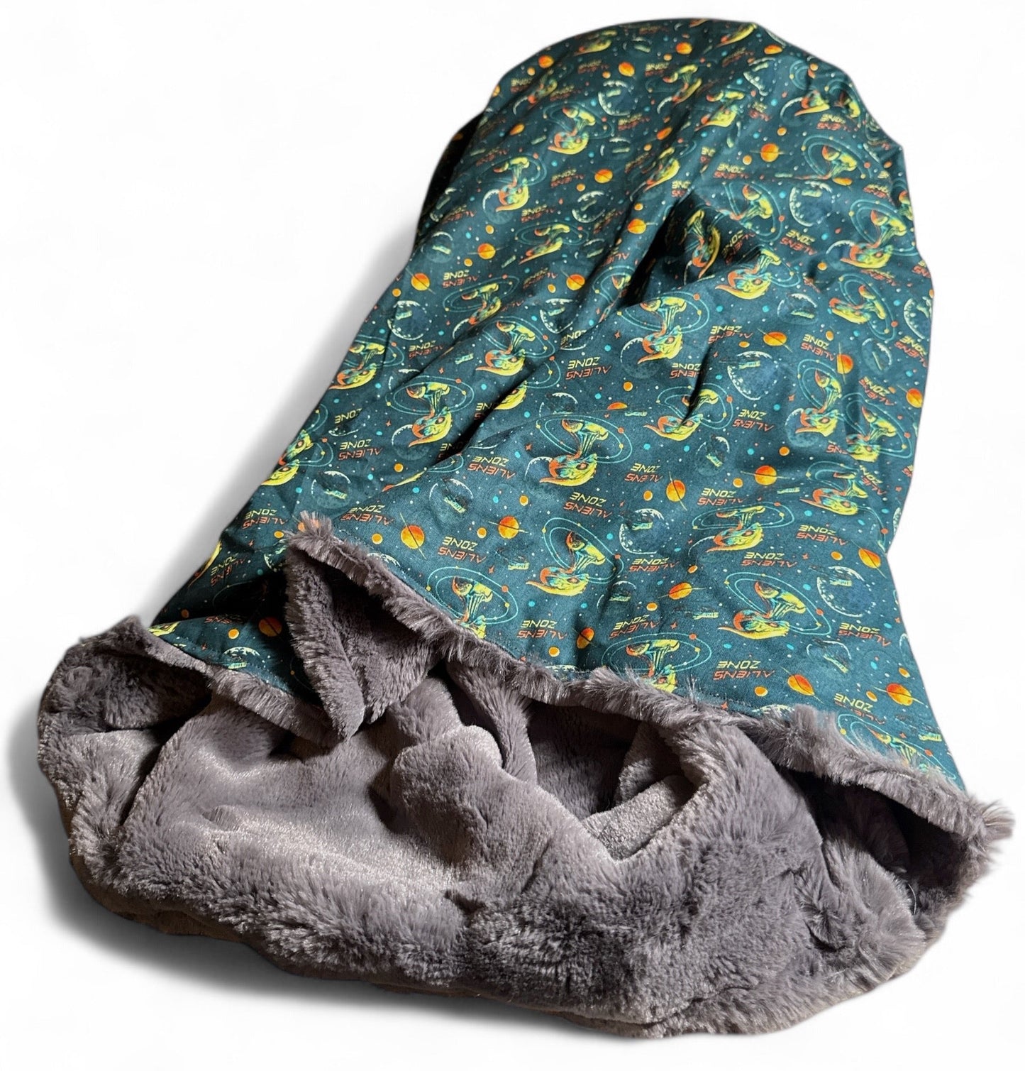 Aliens Zone Snuggle Sack Bed