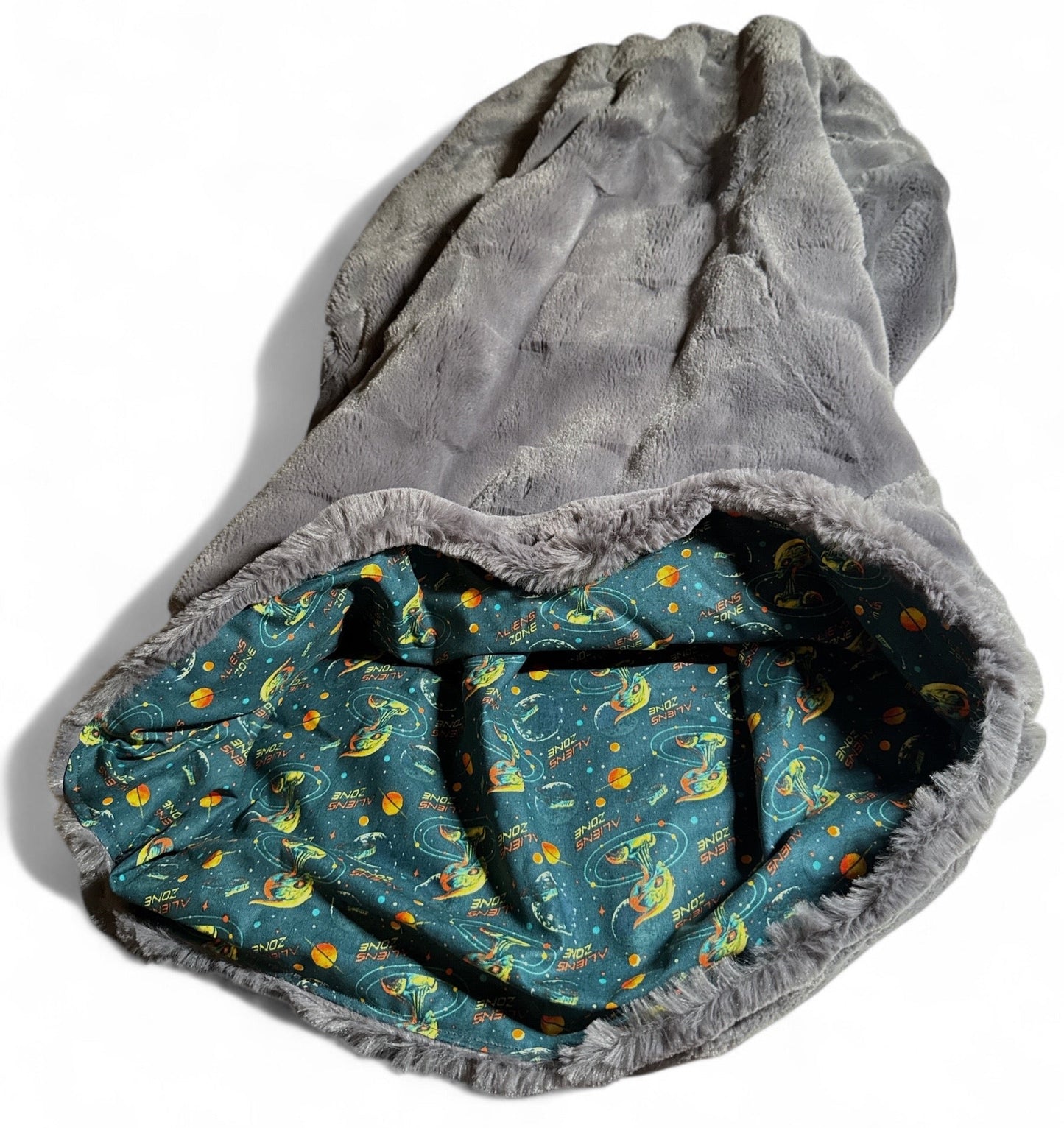 Aliens Zone Snuggle Sack Bed