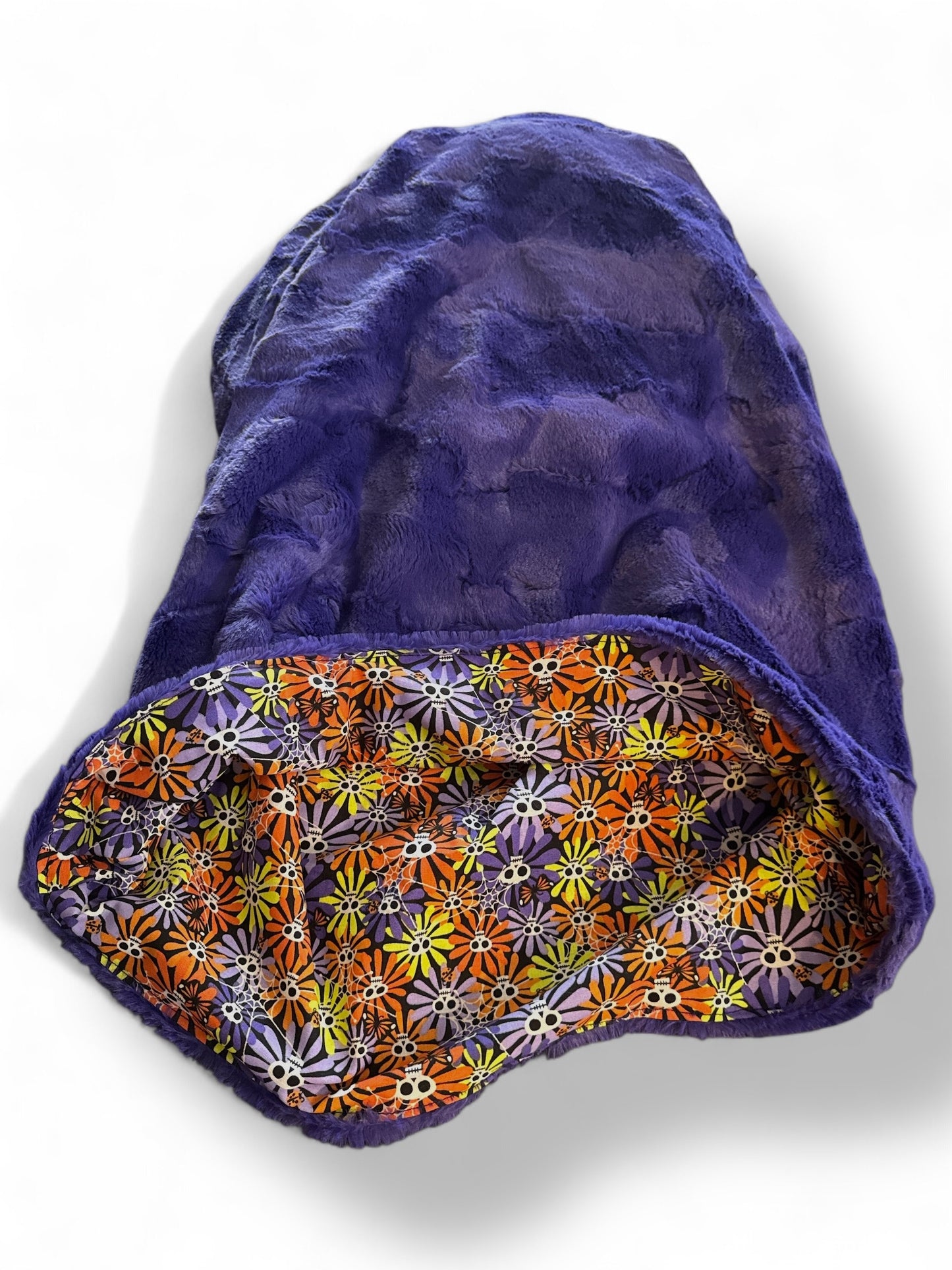 Blooming Skulls Snuggle Sack Bed