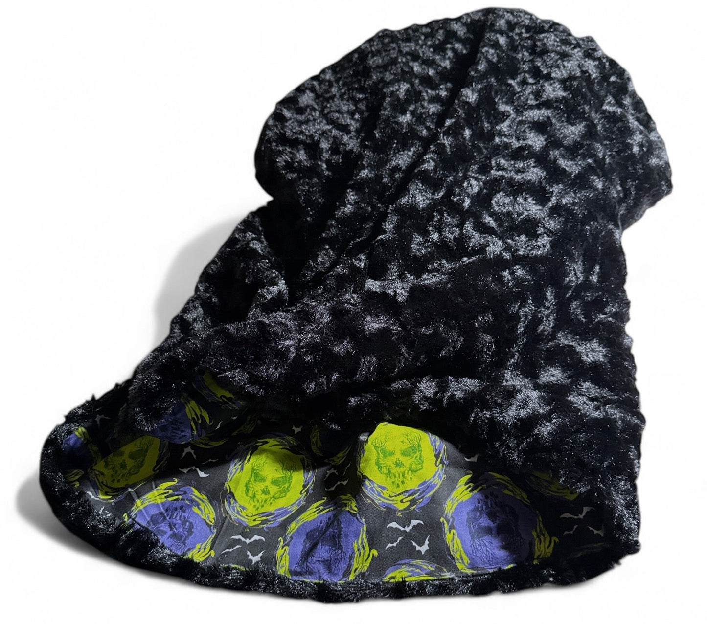 Haunted Skulls Snuggle Sack Bed