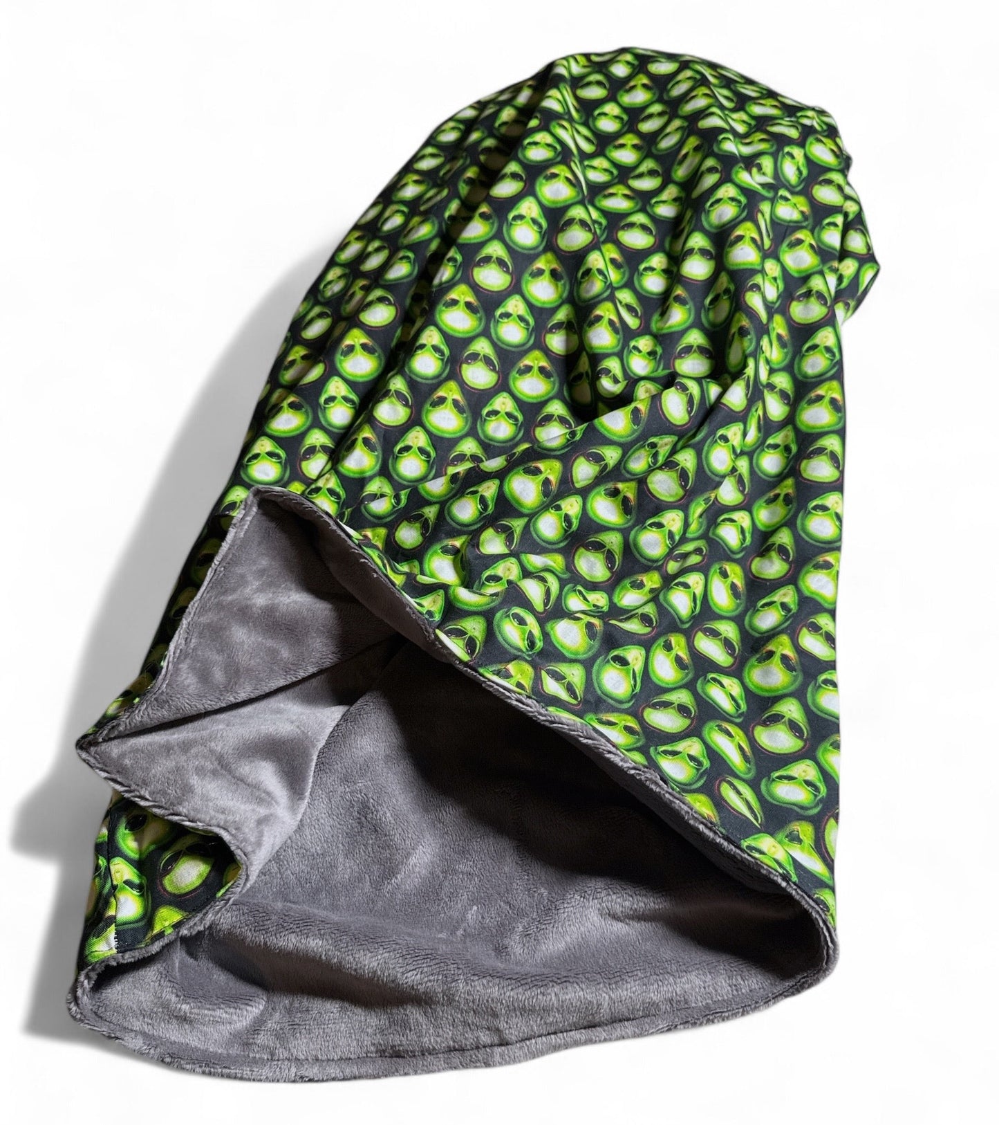 Little Green Men Snuggle Sack Bed