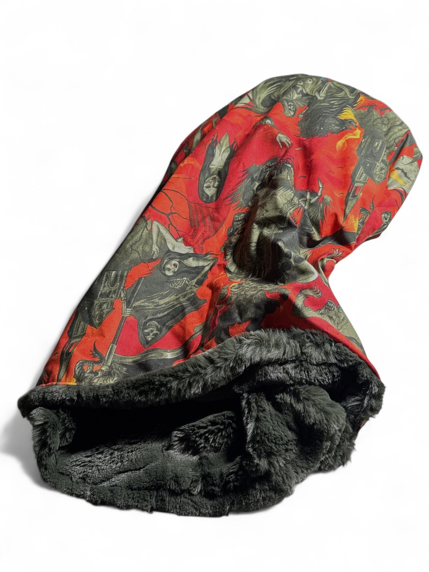 Midnight Shadows Fire Snuggle Sack Bed
