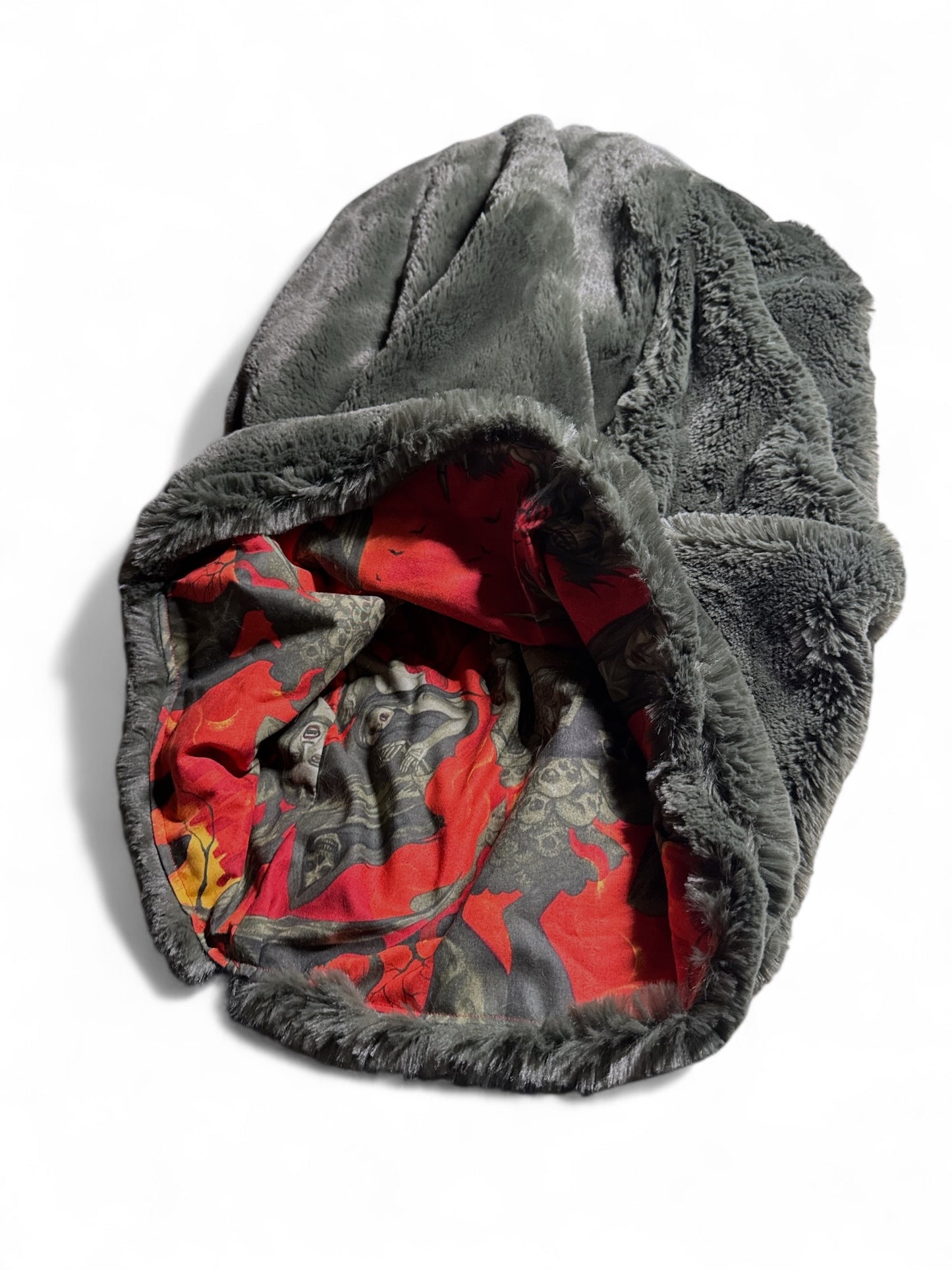 Midnight Shadows Fire Snuggle Sack Bed