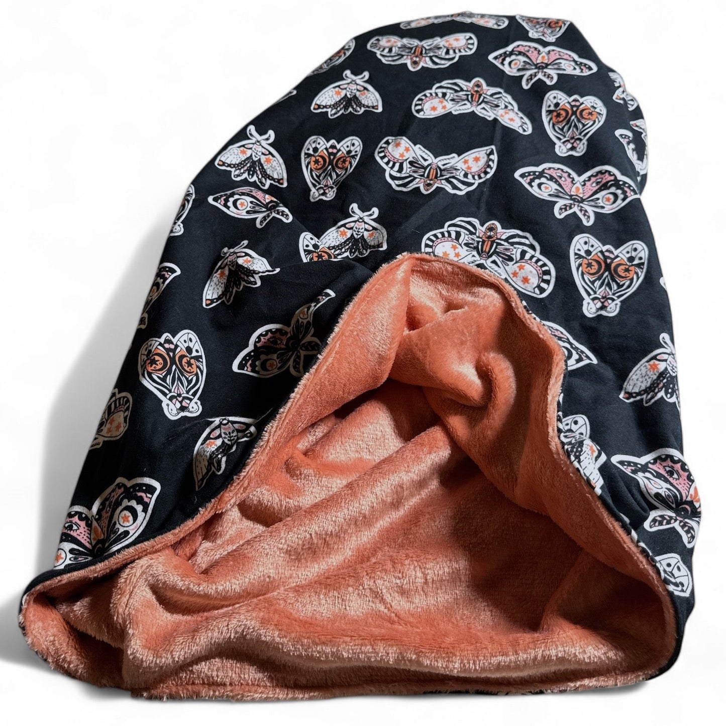 Wiccan Moths Snuggle Sack Bed