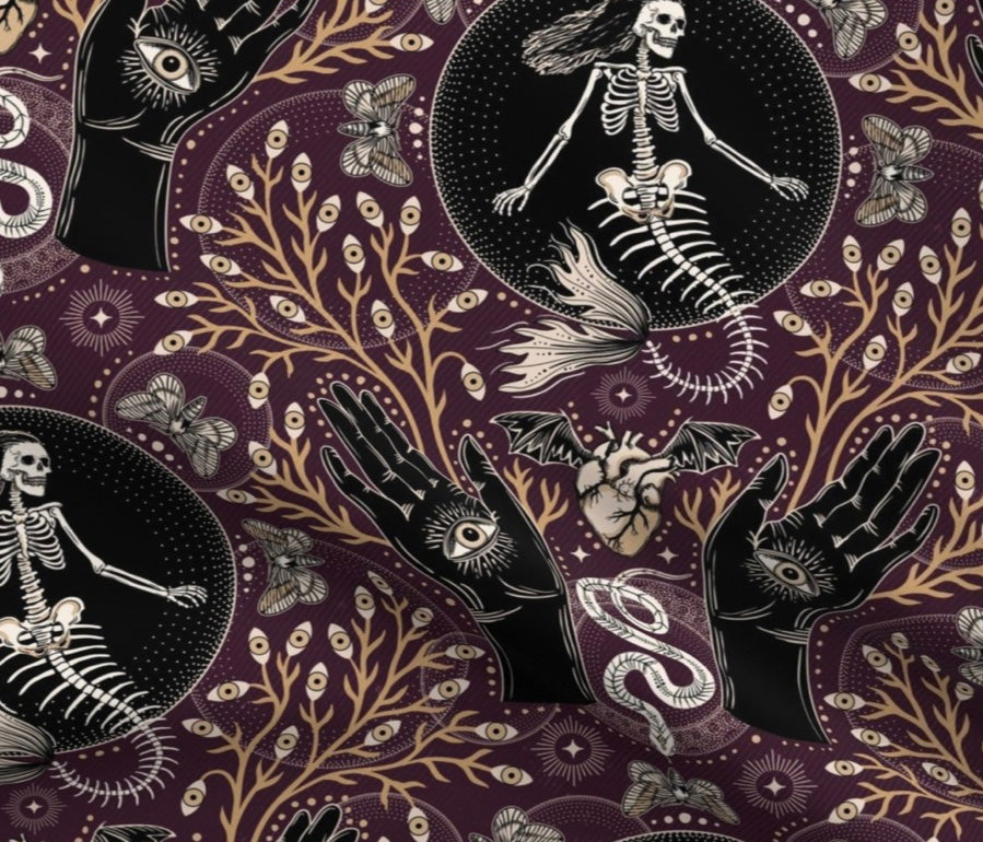Siren's Skeleton Snuggle Sack Bed