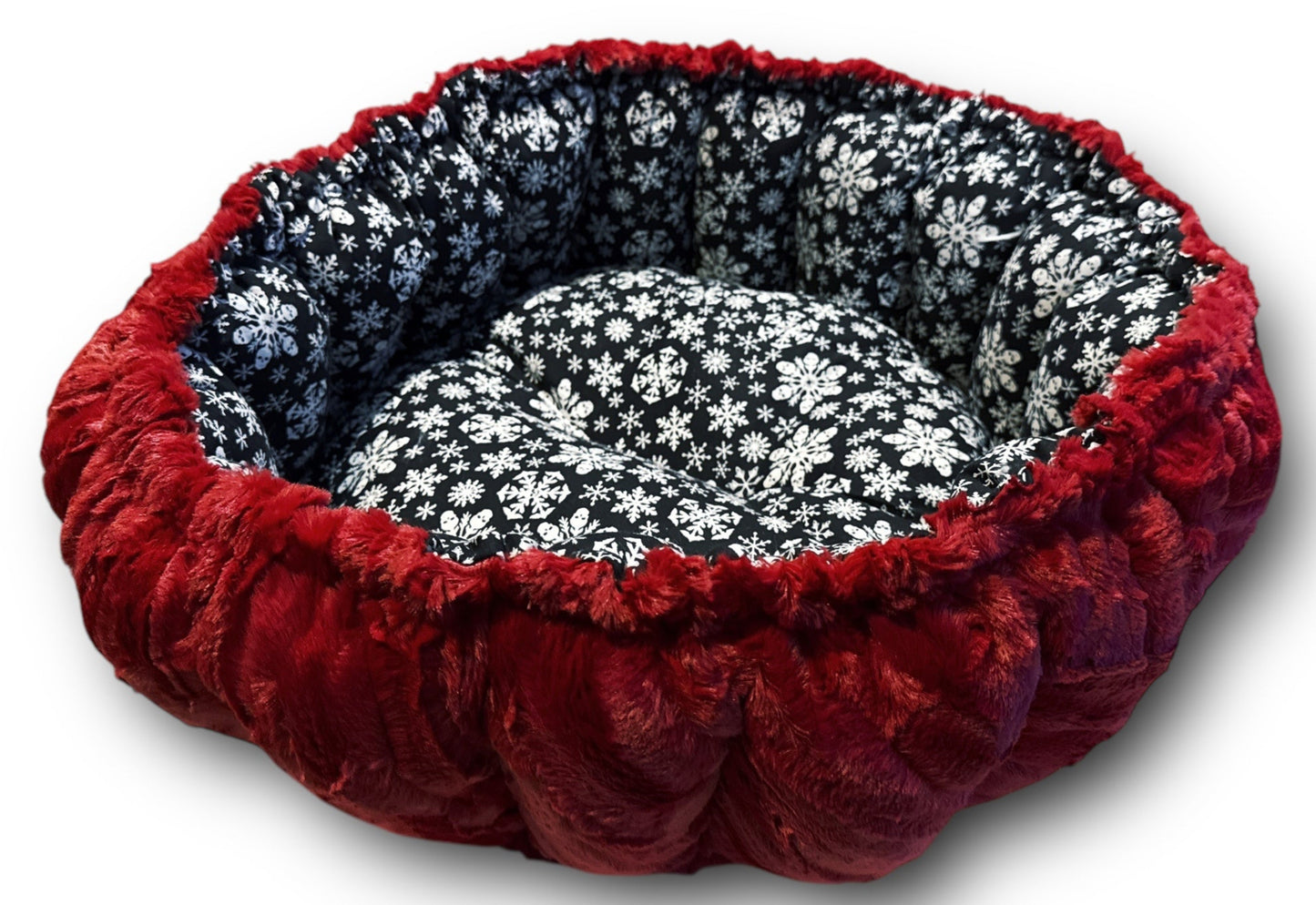 Skull Snowflakes Nest Bed