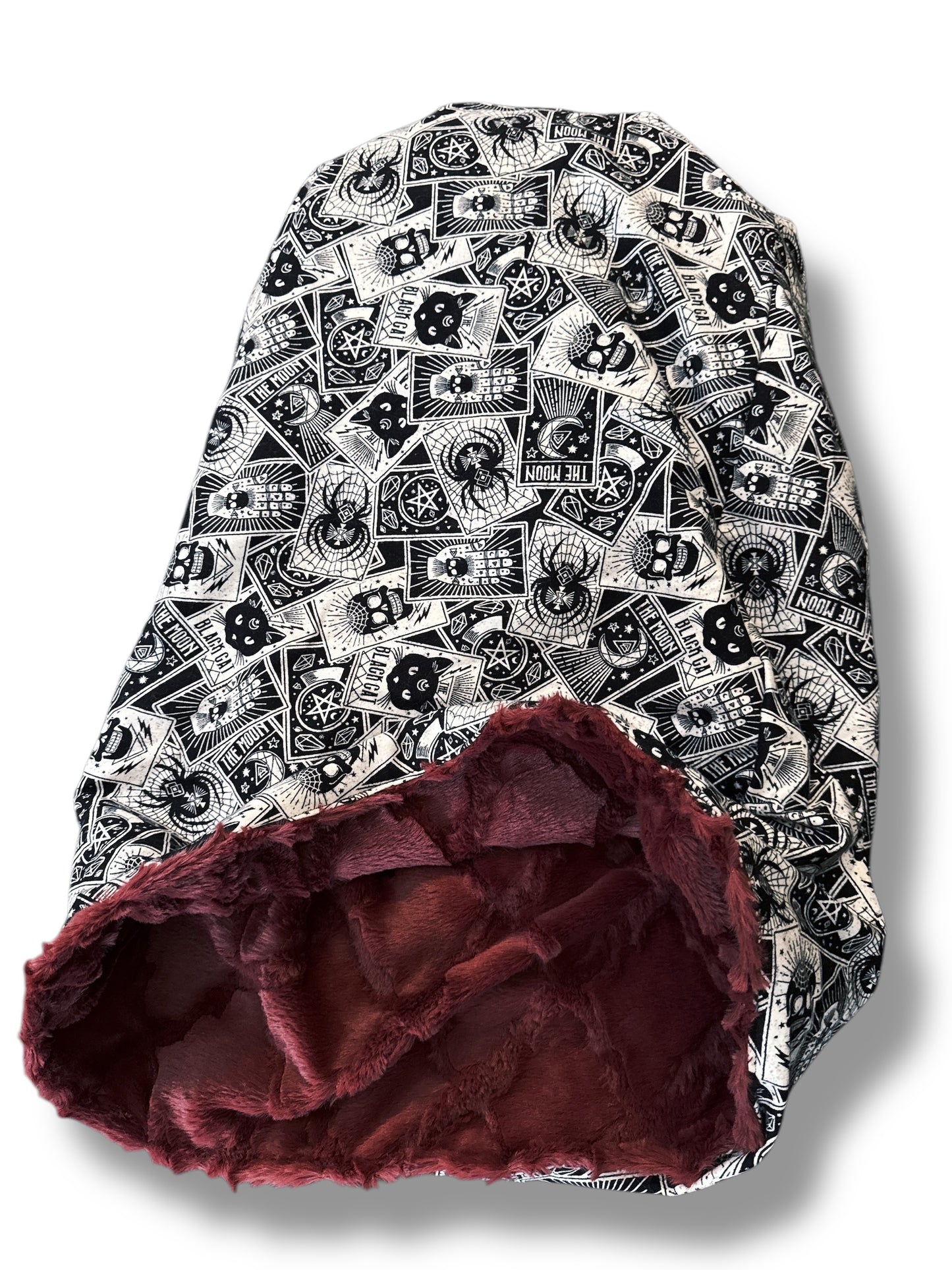 Witchcraft Tarot Card Snuggle Sack Bed