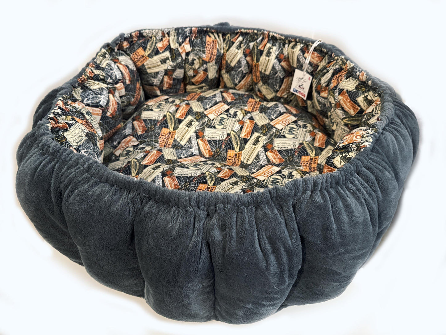 POISON Labels Orange Large Nest Bed