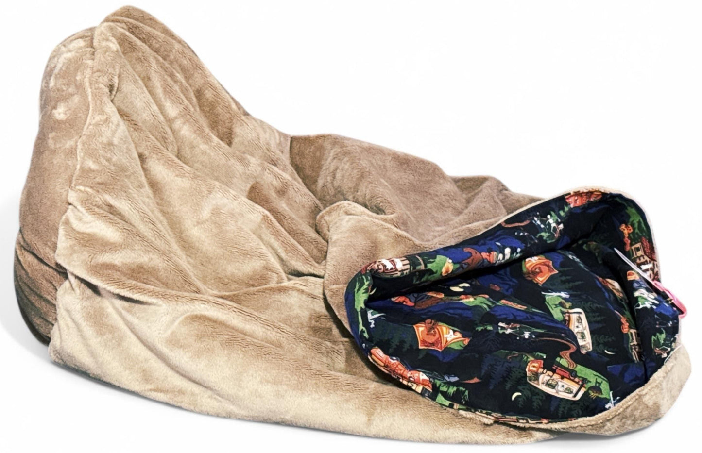 Campground Haunting Snuggle Sack Bed