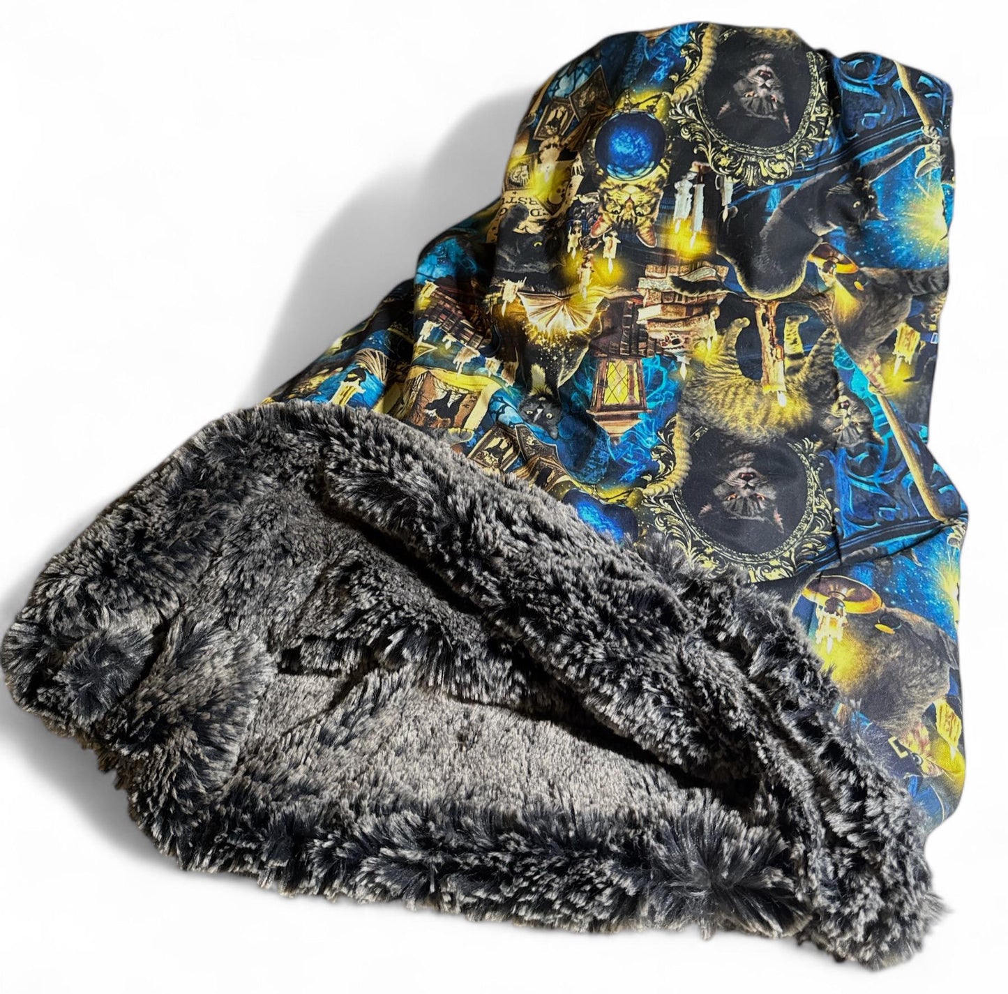 Mystical Meow Snuggle Sack Bed