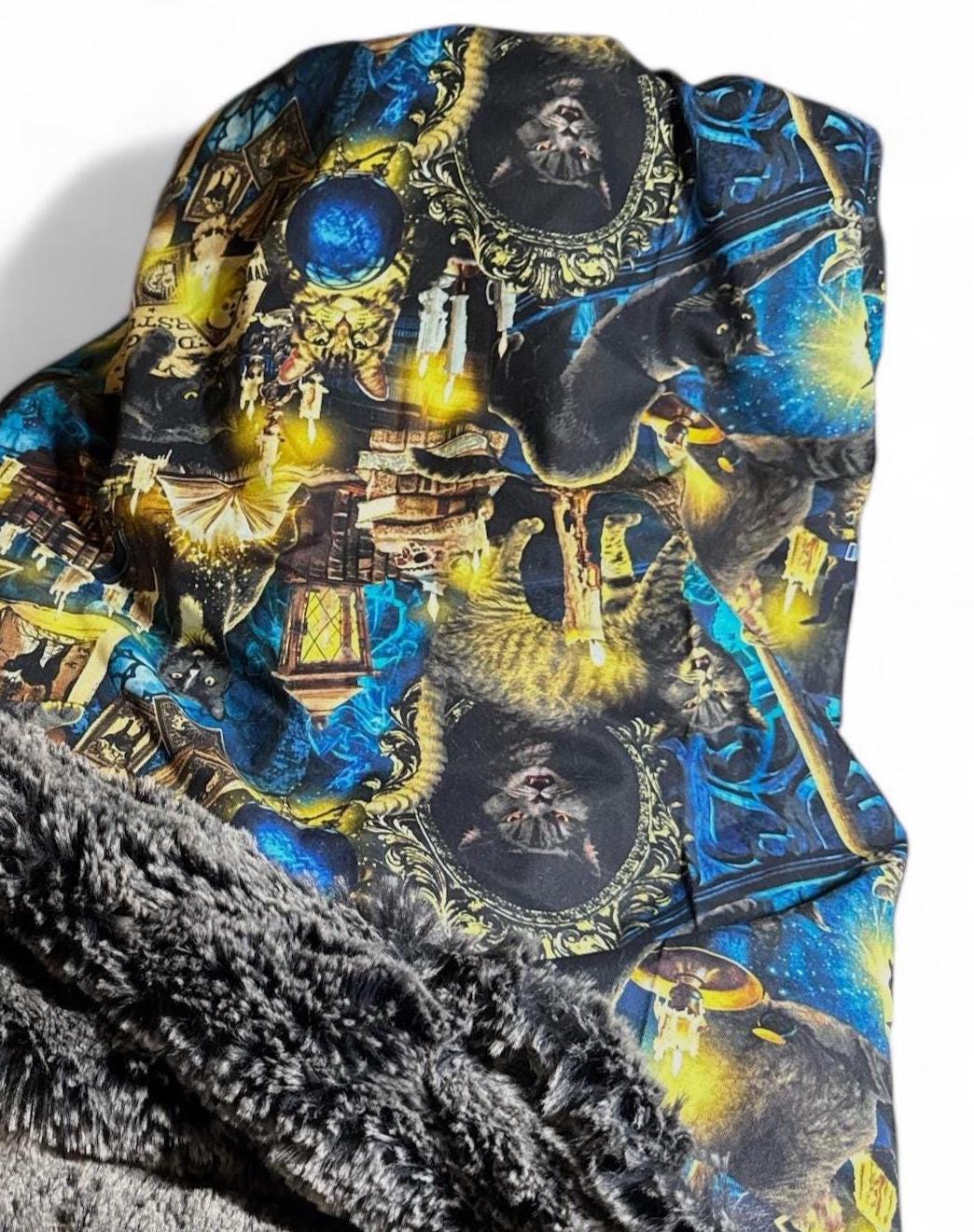 Mystical Meow Snuggle Sack Bed