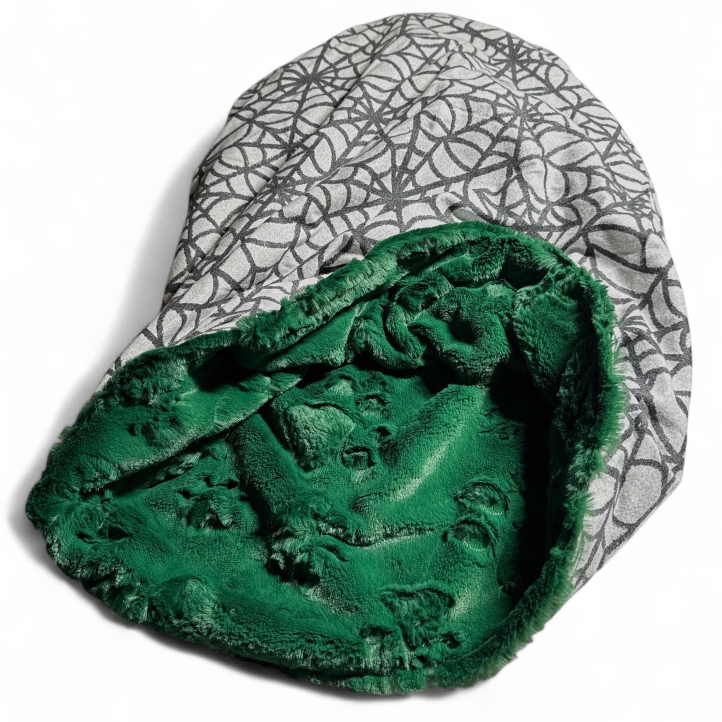 Web Noir Snuggle Sack Bed