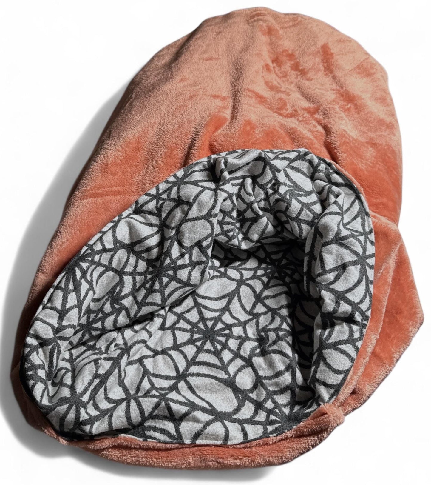 Web Noir Snuggle Sack Bed