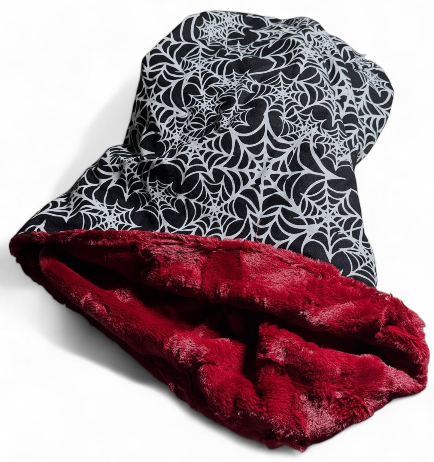 Web Noir Snuggle Sack Bed
