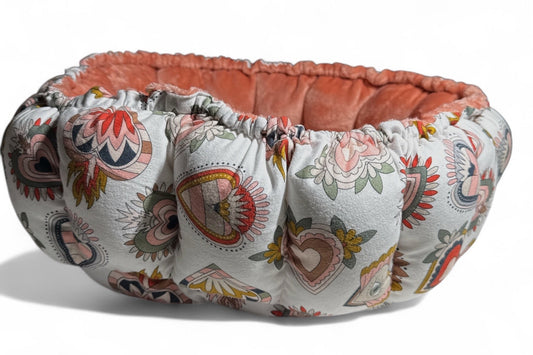 Boho Sacred Hearts Nest Bed