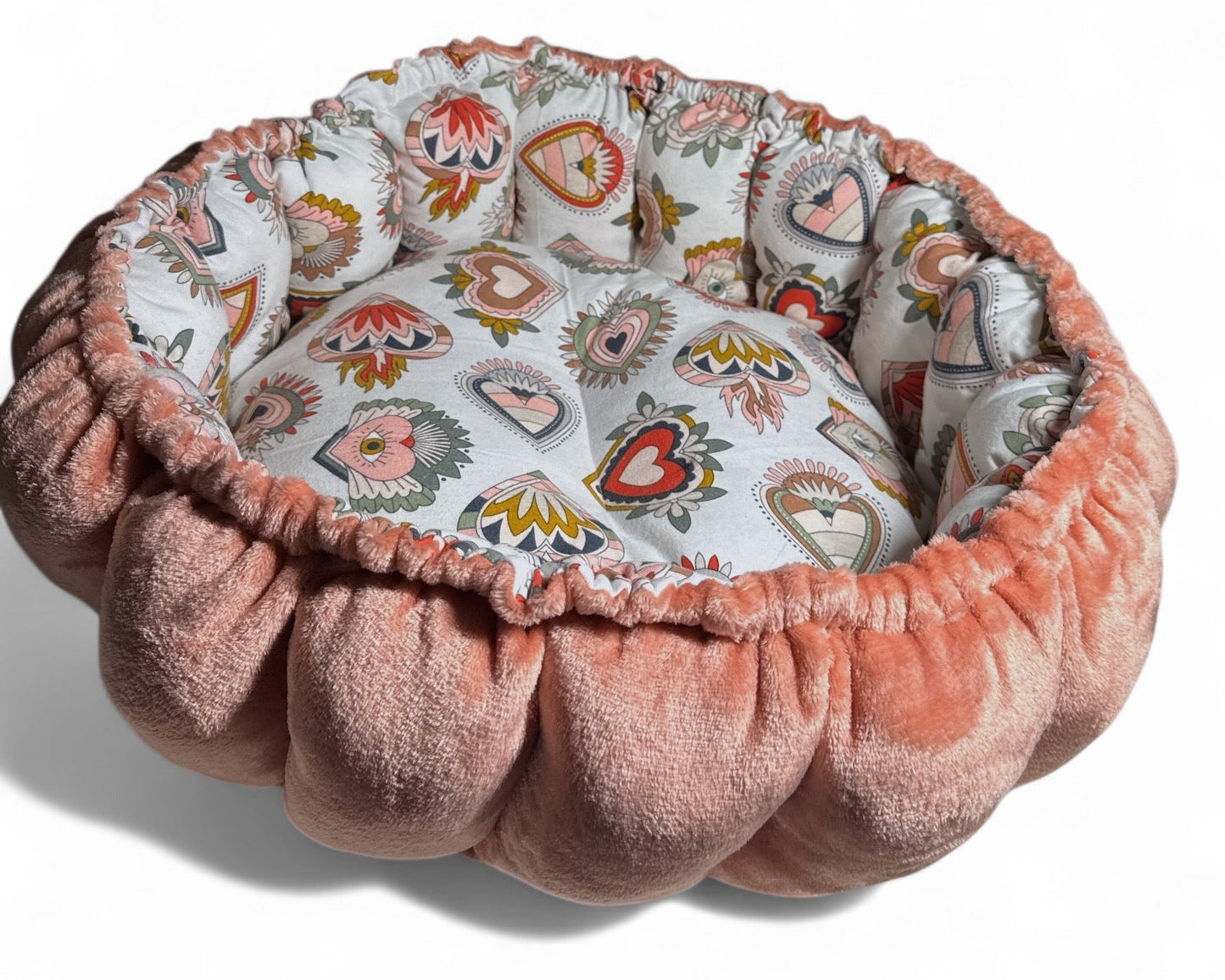 Boho Sacred Hearts Nest Bed