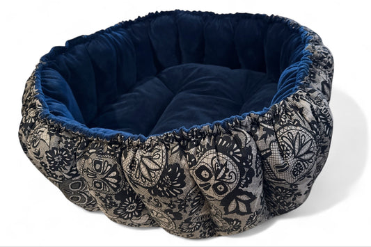 Darkly Delicate GRAY LARGE Nest Bed