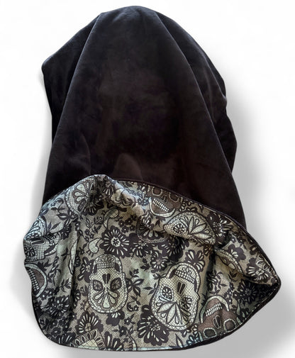 Darkly Delicate GREEN Snuggle Sack Bed