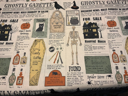 Ghostly Gazette Nest Bed