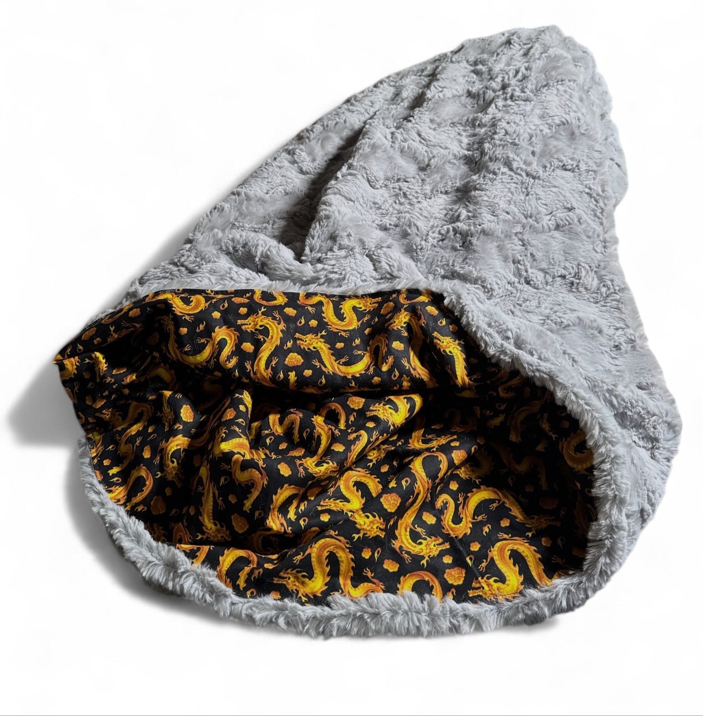 Golden Dragons Snuggle Sack Bed