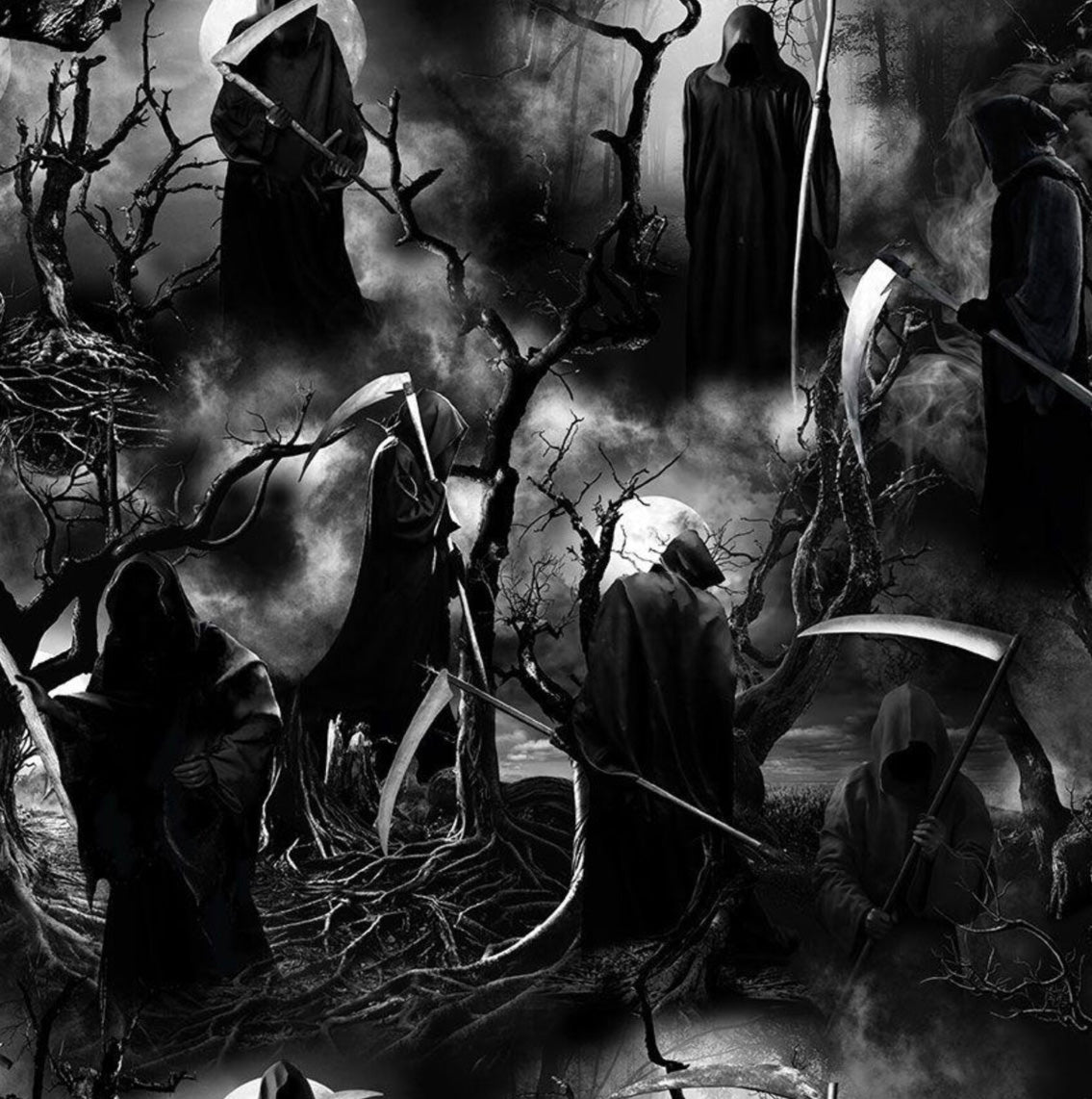 Grim Reaper Snuggle Sack Bed