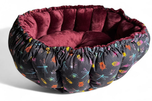 Kaleidoscope Bugs Nest Bed