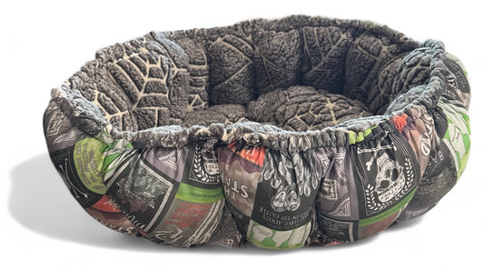 Macabre Book Club Large Nest Bed