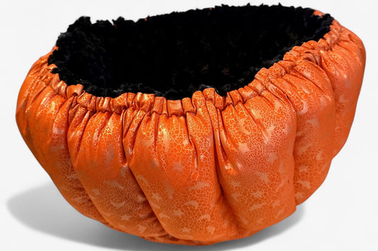 Metallic Mystic Orange Nest Bed