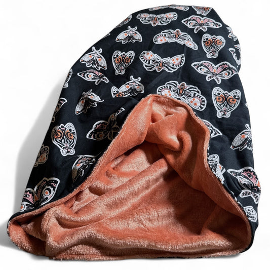 Wiccan Moths Snuggle Sack Bed