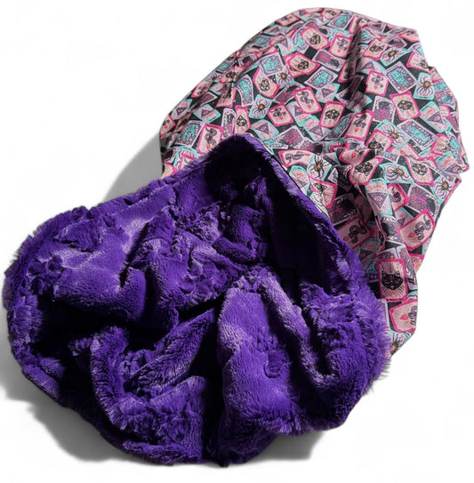 Bewitched Tarot Toss Snuggle Sack Bed