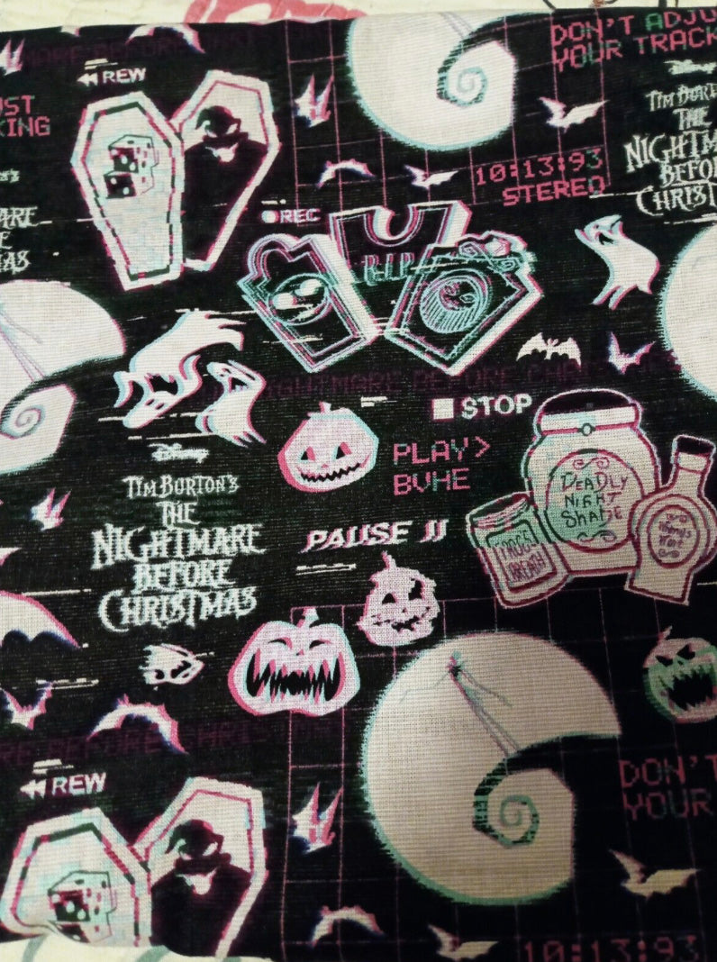 VHS Nightmare B4 Christmas Snuggle Sack Bed