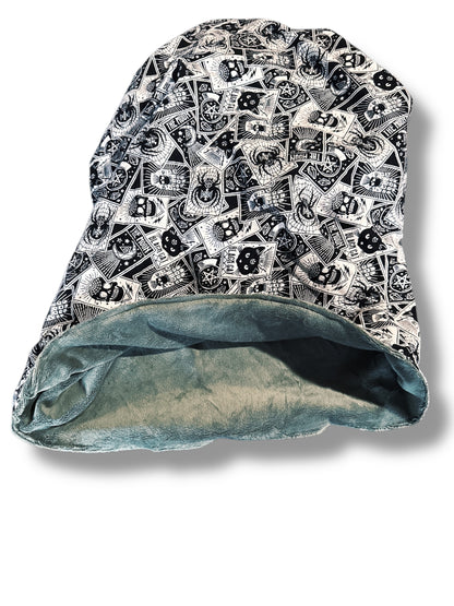Witchcraft Tarot Card Snuggle Sack Bed