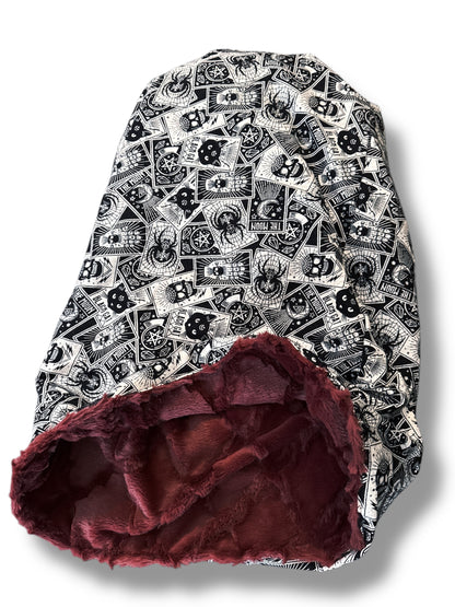 Witchcraft Tarot Card Snuggle Sack Bed