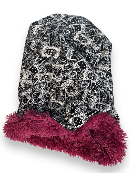 Witchcraft Tarot Card Snuggle Sack Bed
