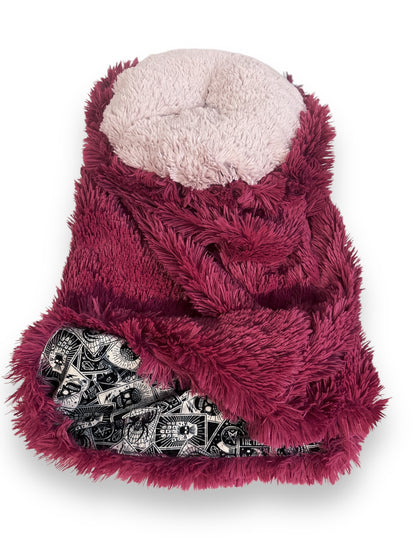 Witchcraft Tarot Card Snuggle Sack Bed