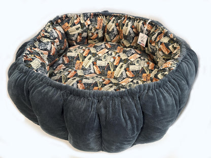 POISON Labels Orange Large Nest Bed
