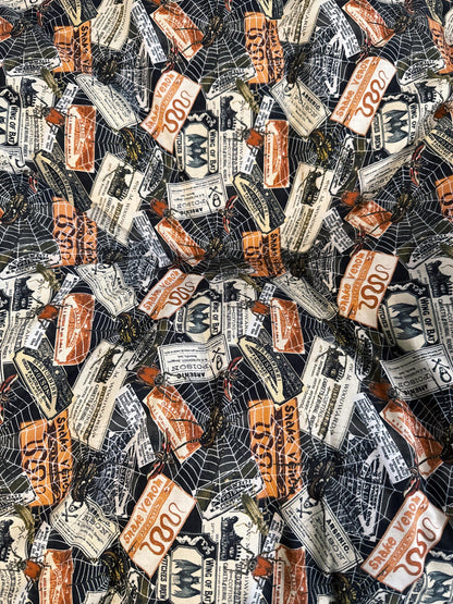 POISON Labels Orange Large Nest Bed