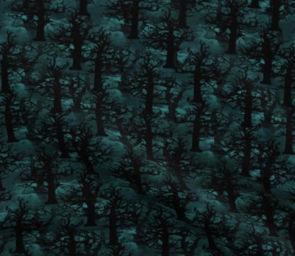 Haunting Trees Large Nest Bed