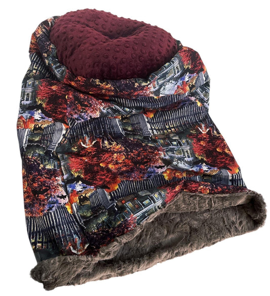 Haunted House Vibes Snuggle Sack Bed
