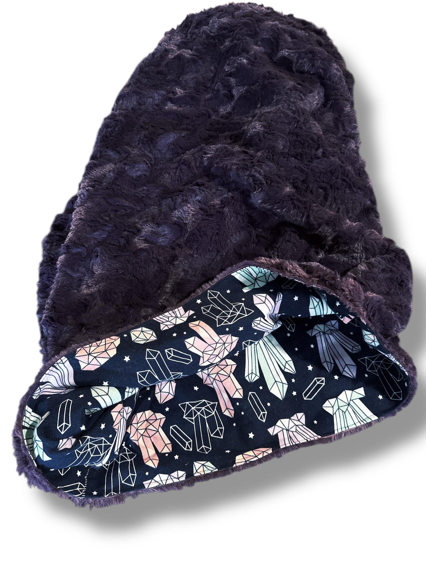 Colorful Crystals Snuggle Sack Bed