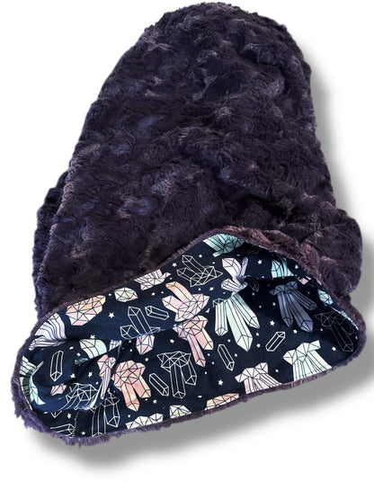 Colorful Crystals Snuggle Sack Bed