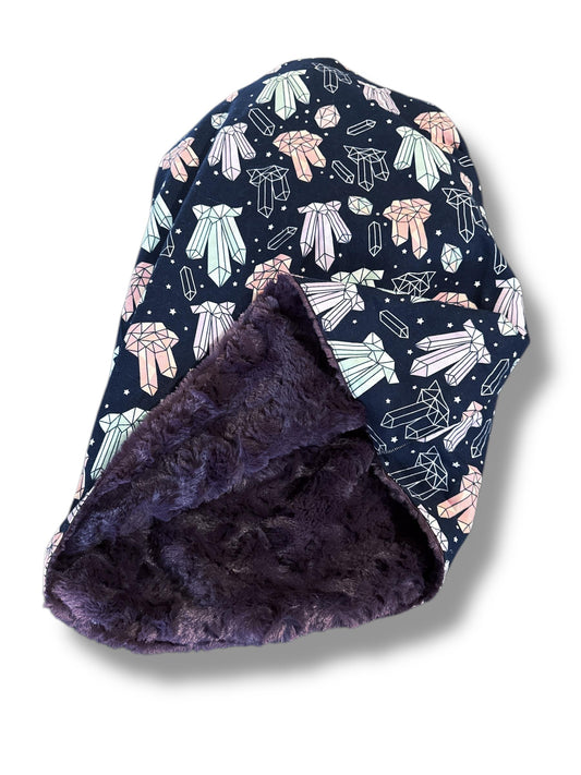 Colorful Crystals Snuggle Sack Bed