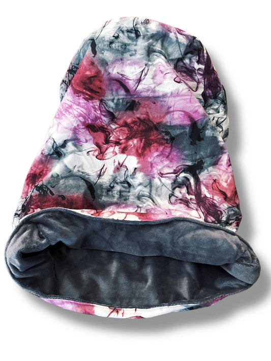Pink Smoke Snuggle Sack Bed