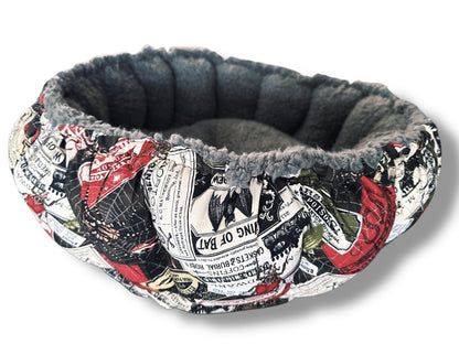 POISON Labels Red Nest Bed