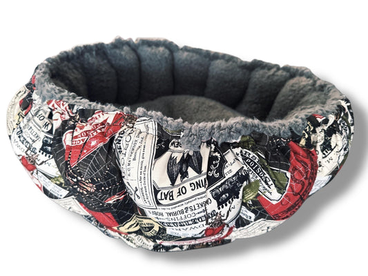 POISON Labels Red Nest Bed
