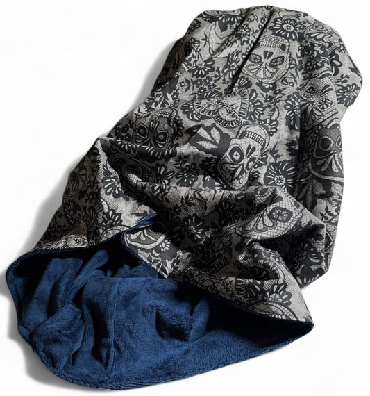 Darkly Delicate GRAY Snuggle Sack Bed