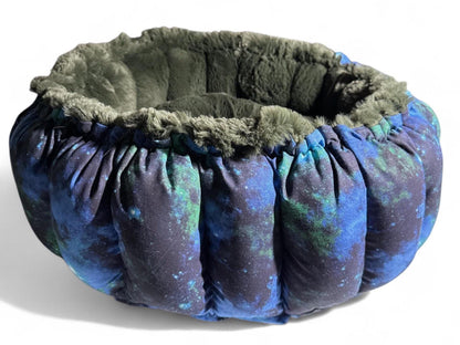 Galaxy Watercolor Nest Bed