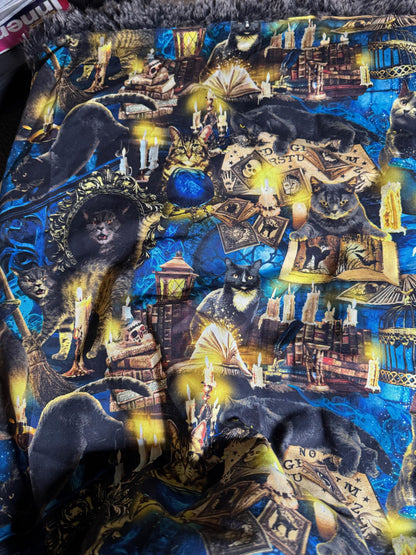 Mystical Meow Snuggle Sack Bed